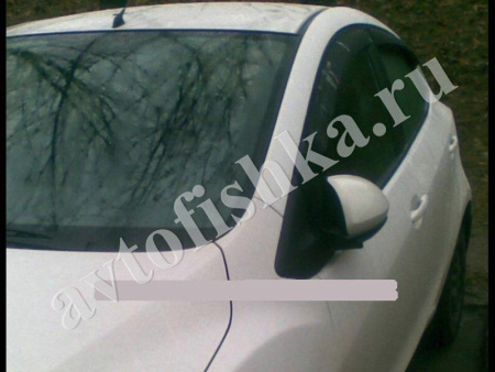 Дефлекторы боковых окон EGR 4 части темные Mazda 2 2008-