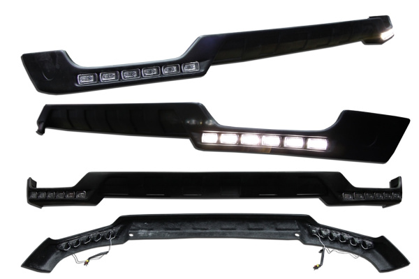 Mercedes W463 (89-16) Передняя юбка G63