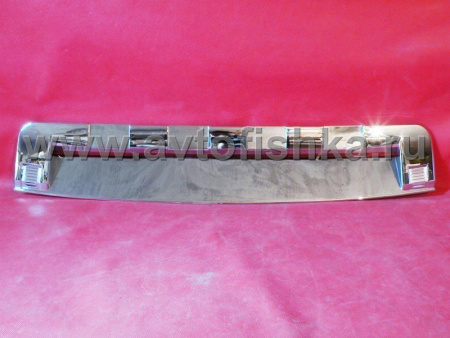 Toyota FJ Cruiser (07-) хромированная накладка переднего воздухозаборника