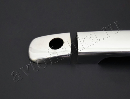 Mercedes-Benz W163 ML (1998-2005) накладки на ручки дверей из полированной нержавеющей стали