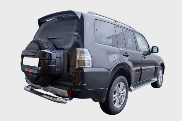 Защита задняя ступень,d76,Mitsubishi Pajero IV 2011-2015, 2015-