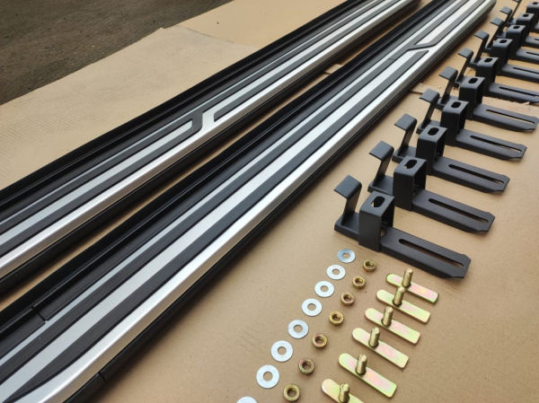 Volkswagen Tayron 2022 - н.в. штатные пороги (подножки) внешние OEM стиль