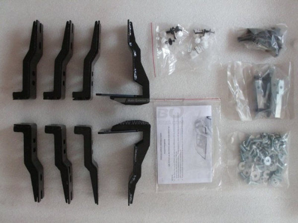 BMW X3 (2010-) подножки боковые в стиле Оригинал