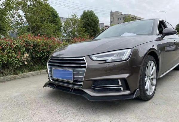 Карбоновый сплиттер RS4 ABT для Audi A4 S-line