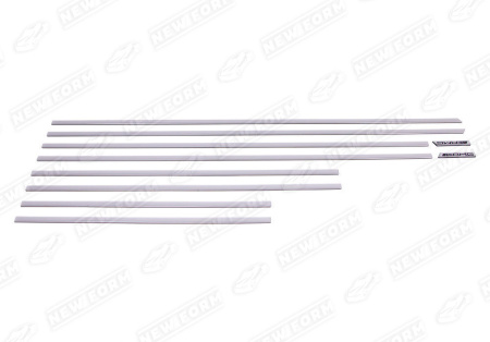 Mercedes-Benz G-Klasse W464 2018 - н.в. Молдинги AMG серебристые