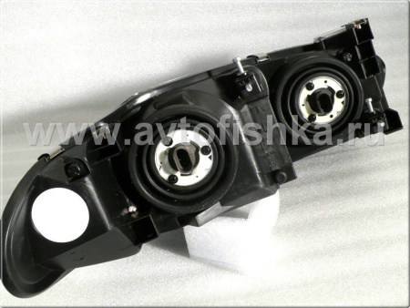 Dodge Intrepid (98-04) фары передние черные, зеркальные, комплект 2 шт.