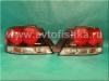 Mitsubishi Lancer 9 (03-07) фонари задние карбоновые, дизайн Toyota Altezza, комплект 2 шт.