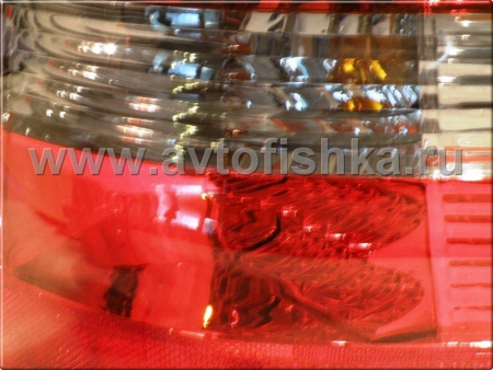 Mercedes ML W163 (98-05) задние фонари светодиодные красно-тонированные, комплект 2 шт.