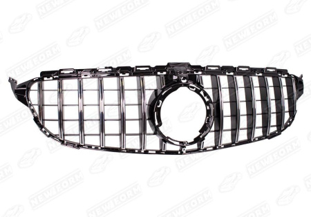 Mercedes-Benz C-Klasse W205 рестайлинг 2018 - 2021 Решетка радиатора AMG GT хром