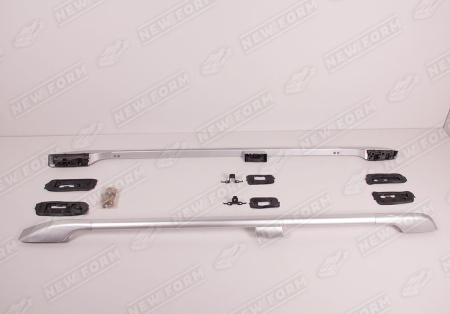 Toyota Land Cruiser LC 200 (1 рестайлинг) 2012 - 2015 Рейлинги серебристые