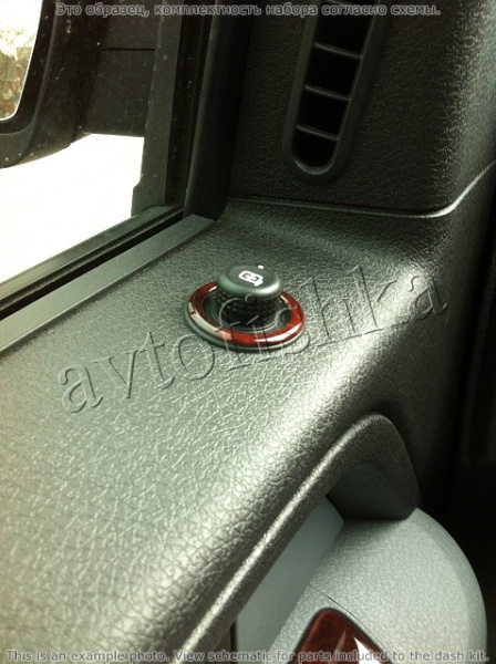Декоративные накладки салона Ford F-150 2009-н.в. Полный набор для 2-х и 4-х дверных версий.