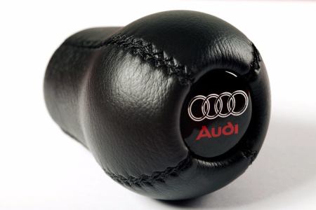 Кожаная ручка коробки переключения передач Audi A6 C5, A4 B5, RS4 B5, A8 D2, 80 90 100 200