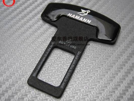 Вставка в замок ремня безопасности с логотипом Hamann, лакированная