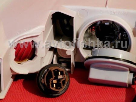 Nissan Maxima QX III (00-03) фары противотуманные в передний бампер, комплект 2 шт.
