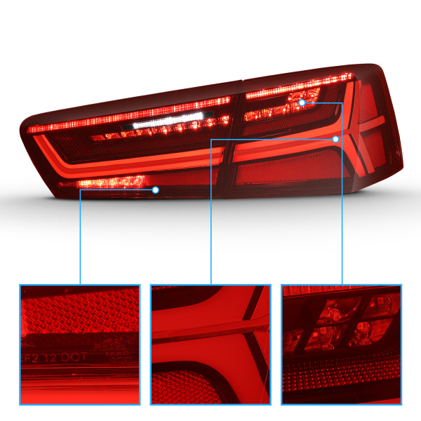 Задние фонари полный LED для Audi A6 / S6 (2012-2015)