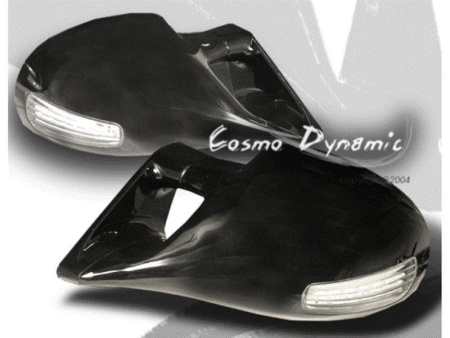 Honda Civic (96-00) 2, 3 дв. зеркала боковые электрические карбоновые, дизайн BMW M3, комплект 2 шт.