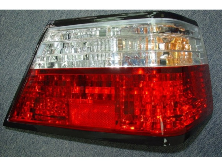 Mercedes W124 (84-95) фонари задние красно-белые, комплект 2 шт.