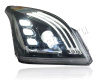 Toyota Land Cruiser Prado 120 (02-09) фары передние черные | светодиодные | бегущими поворотниками