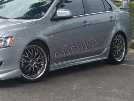 Mitsubishi Lancer 10 (07 – 10) пороги внешние Zodiak