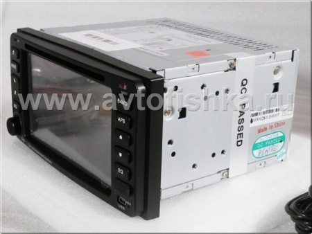 Toyota Corolla (01-06) года автомагнитола с GPS навигацией, штатное головное устройство.