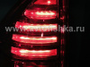 Toyota Land Cruiser Prado 120 (02-) фонари задние светодиодные красно-белые, дизайн Lexus, комплект 2 шт.
