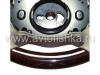 Mercedes W211, W463 G class (2002-2006) руль, дизайн AMG, серая кожа - дерево орех, Classic
