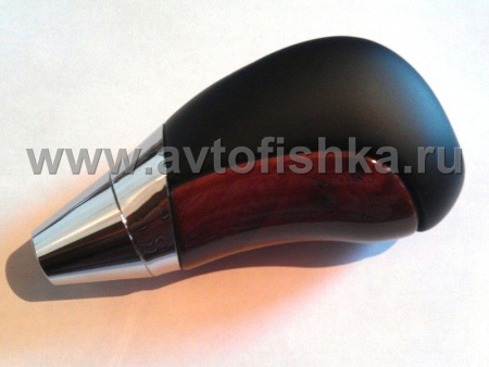 Mercedes, рукоятка рычага переключения коробки передач пластик-дерево с логотипом "Mercedes" W210 W463 W208 R170 R129 W140 W220 W163