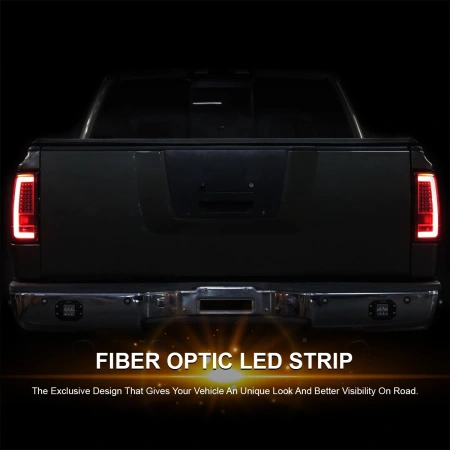 Nissan Titan (2004-2015) Фонари (стопы) задние LED светодиодные черные