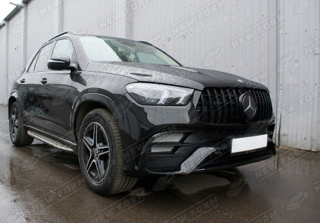 Mercedes-Benz GLE-Klasse V167 рестайлинг 2023 - н.в. Передний бампер 6.3 AMG черный