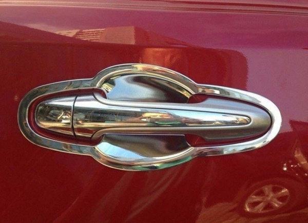 Toyota RAV4 (13–/15–) Накладки под внешние ручки дверей, хром
