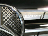 Mercedes C-class W203 (00-07) седан решетка радиатора черная со звездой, дизайн CL-class, 3 ламели.