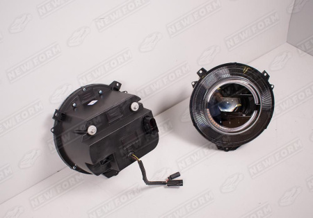 Mercedes-Benz G-Klasse W463 1990 - 2018 Фары дизайн 2018 года черные