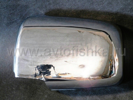 Nissan X-Trail T31 (2007-2012) накладки на боковые зеркала, хромированные, комплект 2 шт.