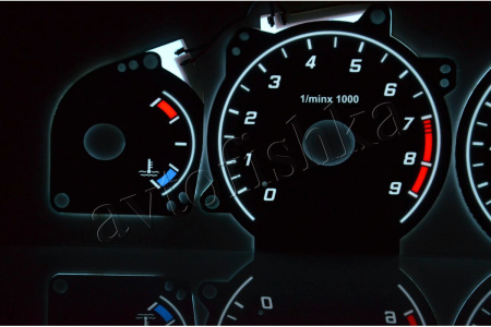 Hyundai Sonata светодиодные шкалы (циферблаты) на панель приборов