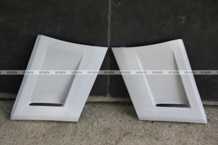 Пластиковые крылья Wald на E Class W124