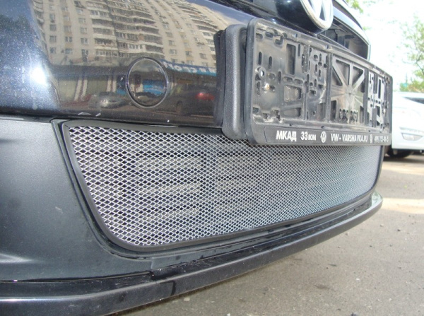 Volkswagen Golf (10–12) Защита радиатора, хром