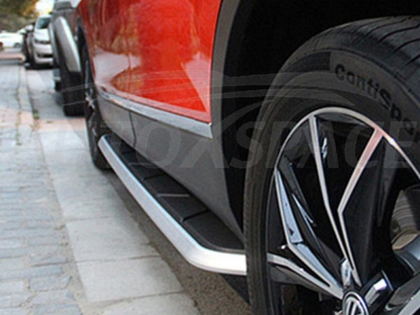 Skoda Kodiaq (16–) Пороги OEM стиль