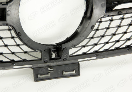 Mercedes-Benz GLE-Klasse W166 2015 - 2018 Решетка радиатора Diamond Sport серебро