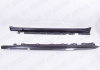 Mercedes-Benz S-Klasse W223 2020 - н.в. Пороги AMG с хромированными вставками