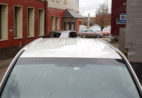 Toyota Land Cruiser LC 200 (2 рестайлинг) 2015 - н.в. Рейлинги стиль Lexus серебристые