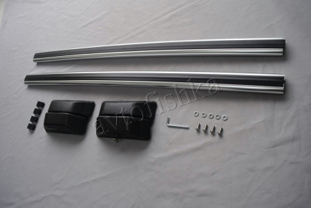 Hummer H3 (05-) рейлинги поперечные с замками, алюминиевые - багажник на крышу