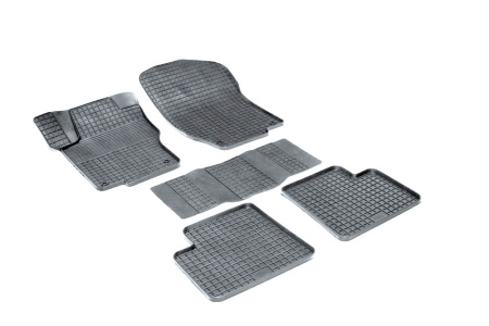 Mercedes GL-Class X164 (06-) резиновые коврики, дизайн "Сетка"