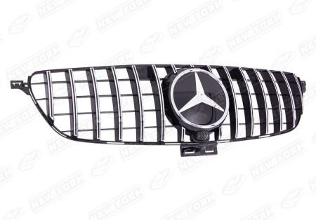 Mercedes-Benz GLE-Klasse W166 2015 - 2018 Решетка радиатора Panamerica хром