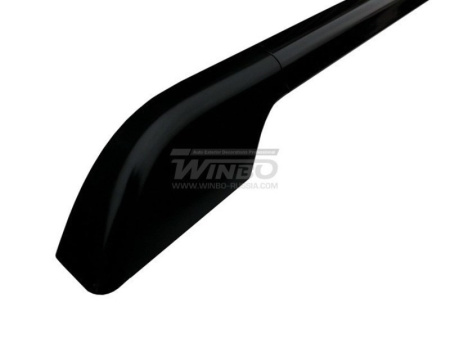 Mitsubishi Pajero 3 (2000-2007), Pajero 4 (2006-) рейлинги на крышу, черные, дизайн оригинал