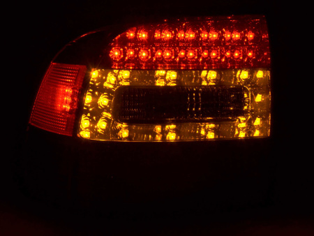 Porsche Cayenne (03-06) фонари задние светодиодные красно-тонированные, комплект 2 шт.