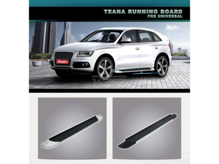 Подножки боковые алюминиевые длина 67" (серия Teana) черные