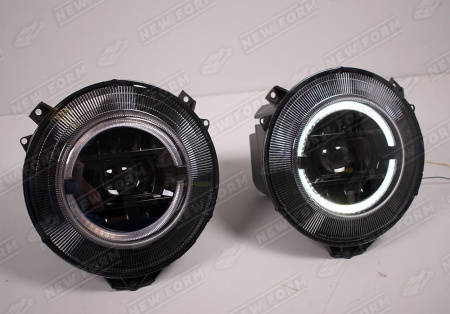 Mercedes-Benz G-Klasse W463 1990 - 2018 Фары дизайн 2018 года черные