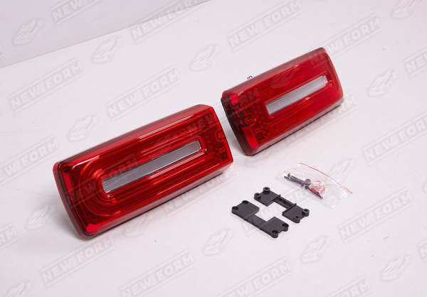 Mercedes-Benz G-Klasse W463 1990 - 2018 Фонари задние красные стиль 2018