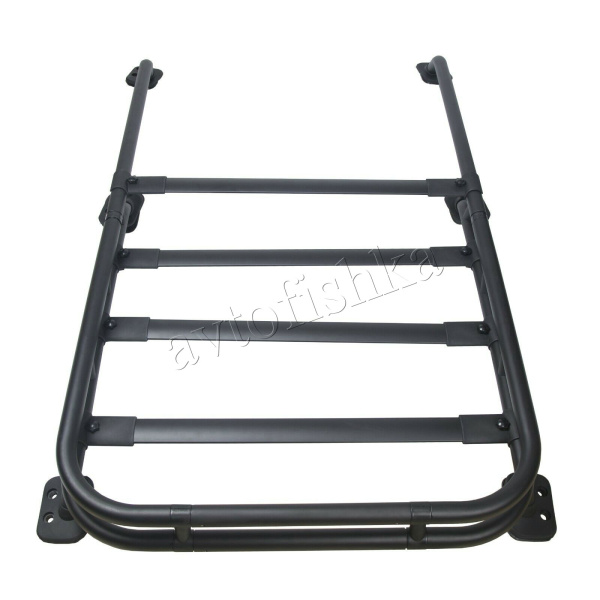 Toyota FJ Cruiser (07-) багажник с рейлингами на крышу черные