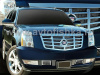 Cadillac Escalade, Escalade EXT, ESV (07-12) хромированная металлическая накладка на переднюю решетку радиатора